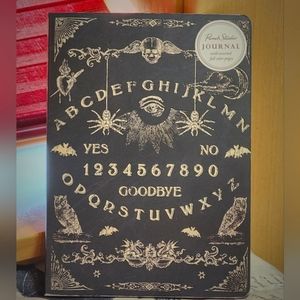 Ouija Board Journal Lined with decorated pages